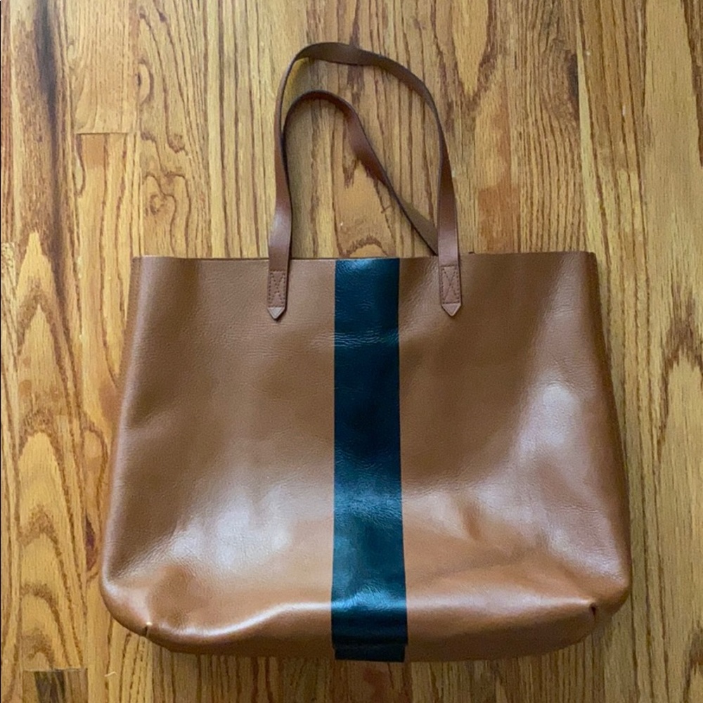 Madewell The Paint Stripe Transport Tote